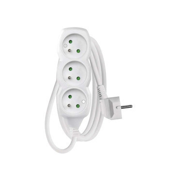 PRODLUŽKA 3Z 1,5M BÍLÁ-ŠEDÁ *PSA0311 VE2F3N