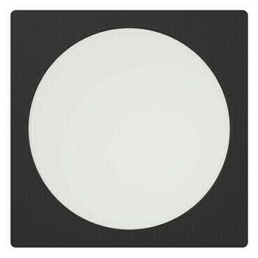 Vestavné svítidlo FUEVA 6 černá 216×216 mm 5W EGLO