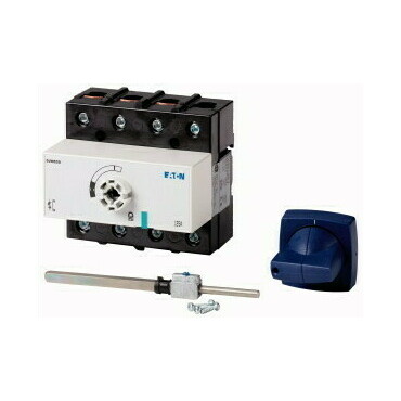 EATON 1314207 DMM-125/4+CM Odpínač DUMECO, 125A, 4-pól, zadní montáž, s osou a ovládací pákou, výška