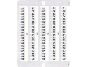 ETI 003903105 Označovací lišta, ES-NU0851590