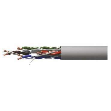 Kabel datový EMOS S9131, CAT6, UTP, PVC, Eca, 305m, šedý