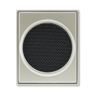Kryt pro reproduktor ABB Time 5016E-A00075 32, starostříbrná, AudioWorld, s kulatou mřížkou