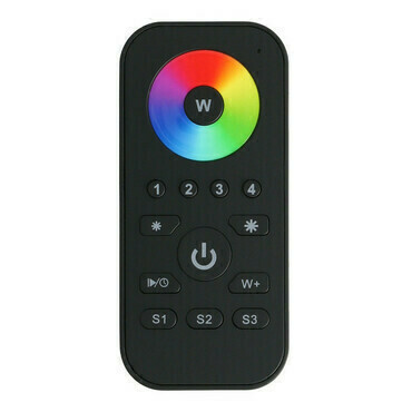 MC LED RF ovladač - RGBW, 4 kanály