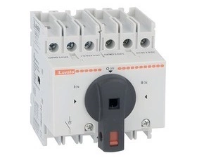 Přepínač sítí LOVATO GA025ET6 3P 25A na DIN/panel