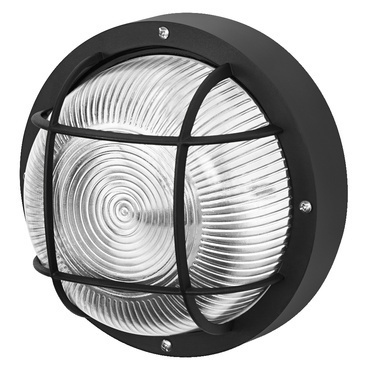LED svítidlo přisazené LEDVANCE BULKHEAD ESSENTIAL ROUND E27 BK