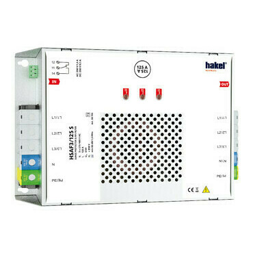 HAKEL 30194 HSAF3/125 S SPD typ 3 s VF filtrem RP 3,1kč/ks