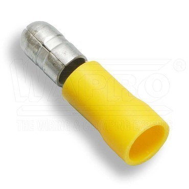 wpr8884 KOK-PI-6-5 lisovací kolík kruhový poloizolovaný PVC, 4,0 - 6,0 mm2, o 5 mm, žlutá