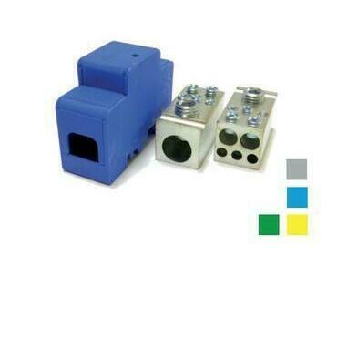 BEČOV UB12050.12 Distribuční blok DTB 120/2x50+3x16 modrý