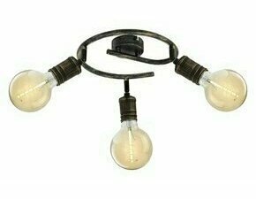 Svítidlo RABALUX 3216 FIDEL antická zlatá E27 3x MAX 25W