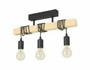 EGLO DL/3 SCHWARZ/HOLZ 'TOWNSHEND'