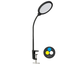 Lampa stolní ECOPLANET LIPA 10W, 500lm, 3000-6000K, černá