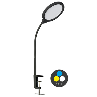 Lampa stolní ECOPLANET LIPA 10W, 500lm, 3000-6000K, černá
