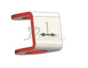 DT 1041910 Štítek ŠO 02 Štítek k označení svodu - přímý rozvět