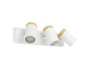 Svítidlo nástěnné EGLO BALKEN/3 GU10 WS/HOLZ 'CONSUMA'