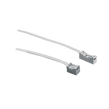 HLS HL CFF2 Spínací příchytka vázacím páskem,pro průměr 32-63mm, šedá
