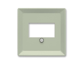 Kryt zásuvky ABB Zoni 5014T-A00040 243, olivová, komunikační (HDMI, USB, VGA, USB nab., repro)