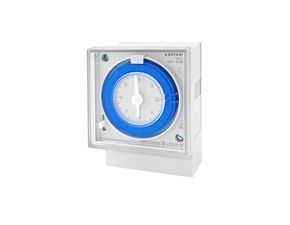 EL 1008108 Hodiny spínací PALADIN 161120, analog., denní, 95x72mm, bez zálohy, šedé, na PANEL