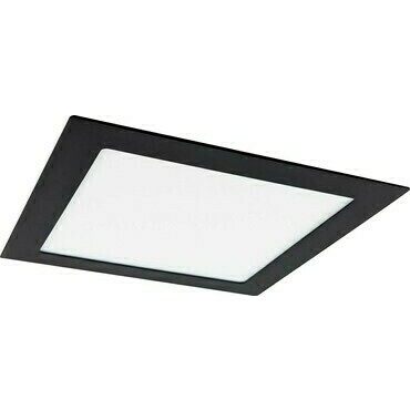 LED svítidlo vestavné GREENLUX LED VEGA-S Black 24W CCT
