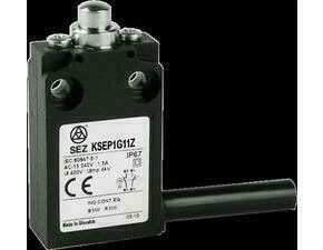SEZ KSEP1G11Z Koncový spínač plastový s přívodním kabelem, s čepem
