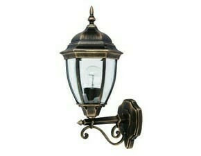 Venkovní nástěnné svítidlo Toronto antická zlatá E27 1×60W RABALUX 8382