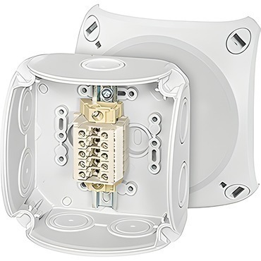 HEN RK 0405 T Krabicová rozvodka s 5x řadovou svorkou 4mm2, IP 66