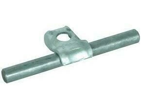 DEHN 202000  Příložka k zašroubování do zdi - QUICK FeZn pro prům. 6-10mm, B 8,5mm DEHN DEHN