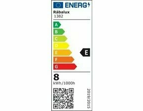 LED žárovka filament RABALUX 1382 Filament LED E27G95 8W 1055lm 4000K Milky