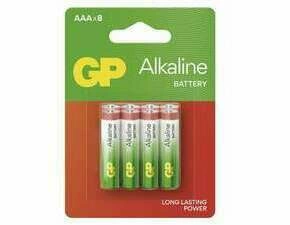 Baterie alkalická GP B04138 ALKALINE AAA (LR03) 8BL