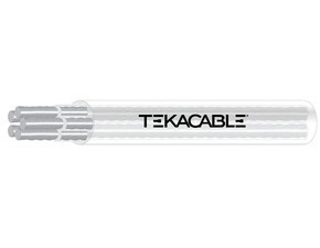 Kabel audio TEKABEN 100, 5 x 1,00 mm, průhledný, 100m