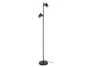 Stojací lampa Maximilian matná černá GU10 2×10W RABALUX 73046