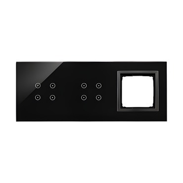 Kryt dotyk. ovl. SIMON 54 TOUCH DSTR3440/73, 2 ovl. SIMON 54 TOUCH 54 Touch, 4 dotyk.+4 dotyk.+1 otv