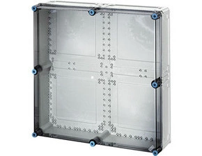 HEN Mi 0800 Prázdná rozvodnice s průhledným víkem IP 65, vnější rozměry (š-v-h) 600x600x170mm