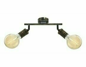 Svítidlo RABALUX 3215 FIDEL antická zlatá E27 2x MAX 25W