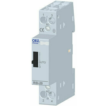 Stykač instalační OEZ 36642 RSI-20-11-A230-M, s manuálním ovládáním
