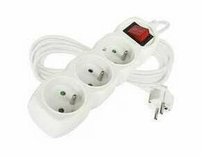 Kabel prodlužovací EMOS P1315, 3Z 5M S VYP.