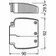 Příslušenství pro LED driver OSRAM OT CABLE CLAMP B-STYLE TL