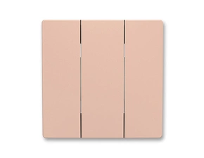 Kryt spínače ABB Zoni 3559T-A00666 242, pudrová, trojnásobného
