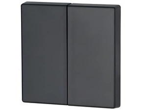 EATON 195243 CWIZ-02/09 Kryt RF tlačítka 2x1/2 55x55mm, Jet černá, matná