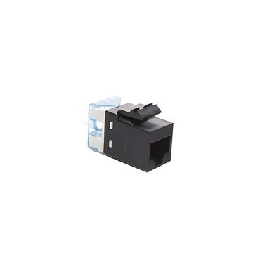 Konektor datové zásuvky SIMON ARJ455e, RJ45 kat. 5e, nestíněný (UTP), značka Tyco Electronics, černá