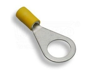 wpr8670 OKI-6-M4-DC lisovací oko s izolací PVC, EASY ENTRY, DOUBLE CRIMP, odolnost do 75°C, 4,0 - 6,