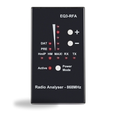 HOMEMATIC IP EQ3-RFA Tester signálu - 868 MHz Zobrazuje kvalitu signálu (RSSI) pomocí LED diod pro u