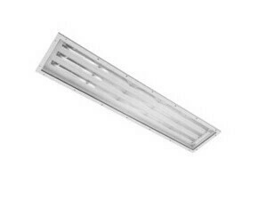 MODUS  MEGAN150, 1275x215, širokozářič, skleněný kryt, 2x LED 840, závěsné, 1050mA DALI