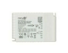 MC LED DALI stmívatelný driver 25W, PF 0,95, výstupní napětí DC 12-83V, výstupní proud 110-300mA