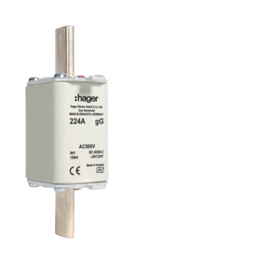 HAG LNH1224M Pojistka nožová NH1 gG 500V 224A dvojitá signalizace