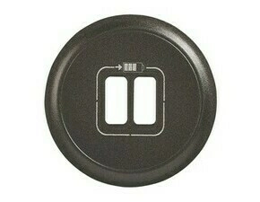 Kryt zásuvky 2xUSB LEG 067956 Céliane grafit