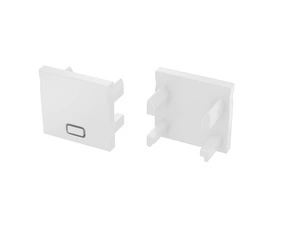 Koncovka profilu GREENLUX EC-PROFIL FALCO WHITE HT (12-1031-01)