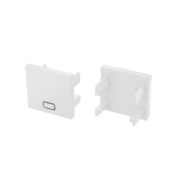 Koncovka profilu GREENLUX EC-PROFIL FALCO WHITE HT (12-1031-01)