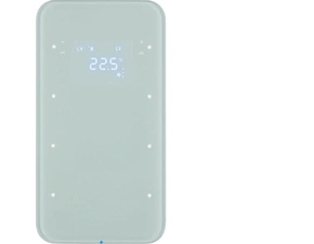 HAG 75643060 Dotykový sensor 3-násobný s termostatem, Berker R.1, sklo, bílá