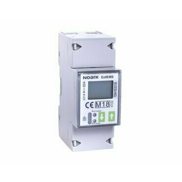 NOARK 107291 Ex9EMS 1P 2M 100A 1T Smart Elektroměr 1-polový, 2-modulový, 100 A, 1-tarifní, LCD displ