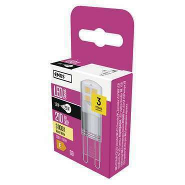 EMOS ZQ9526 LED CLS JC 1,9W(22W) 210lm G9 WW
